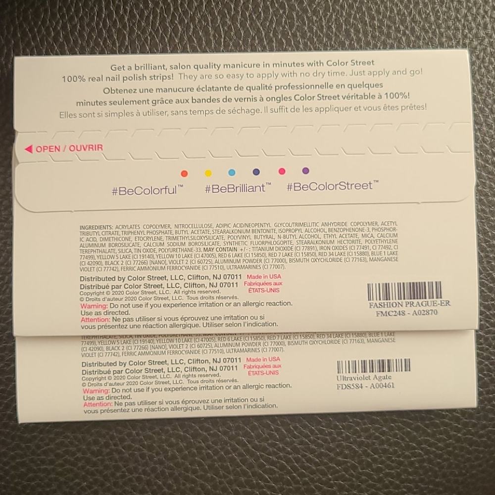 2 packs of Color Street - Picture 2 of 2